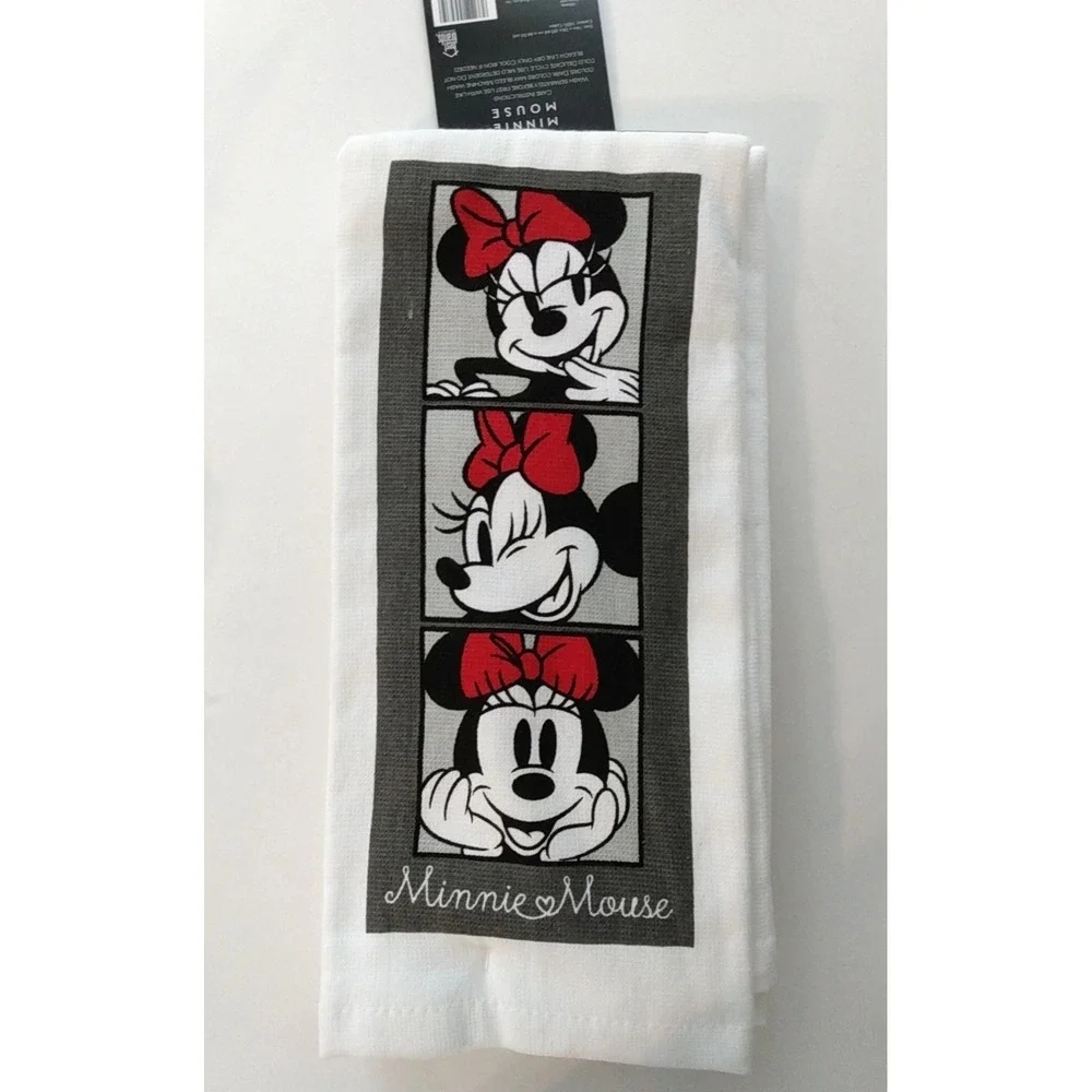 Mickey & Minnie Mouse Towels 2 Pack Kitchen (4) Lot of 2 16